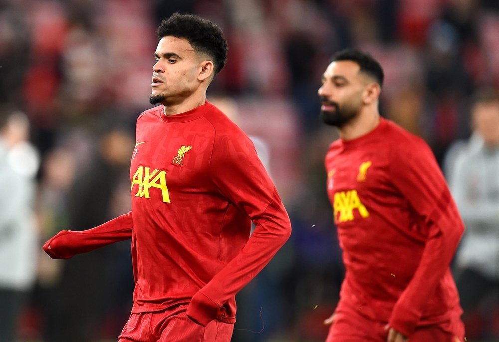 Liverpool remain reluctant to part ways with Luis Diaz. EFE