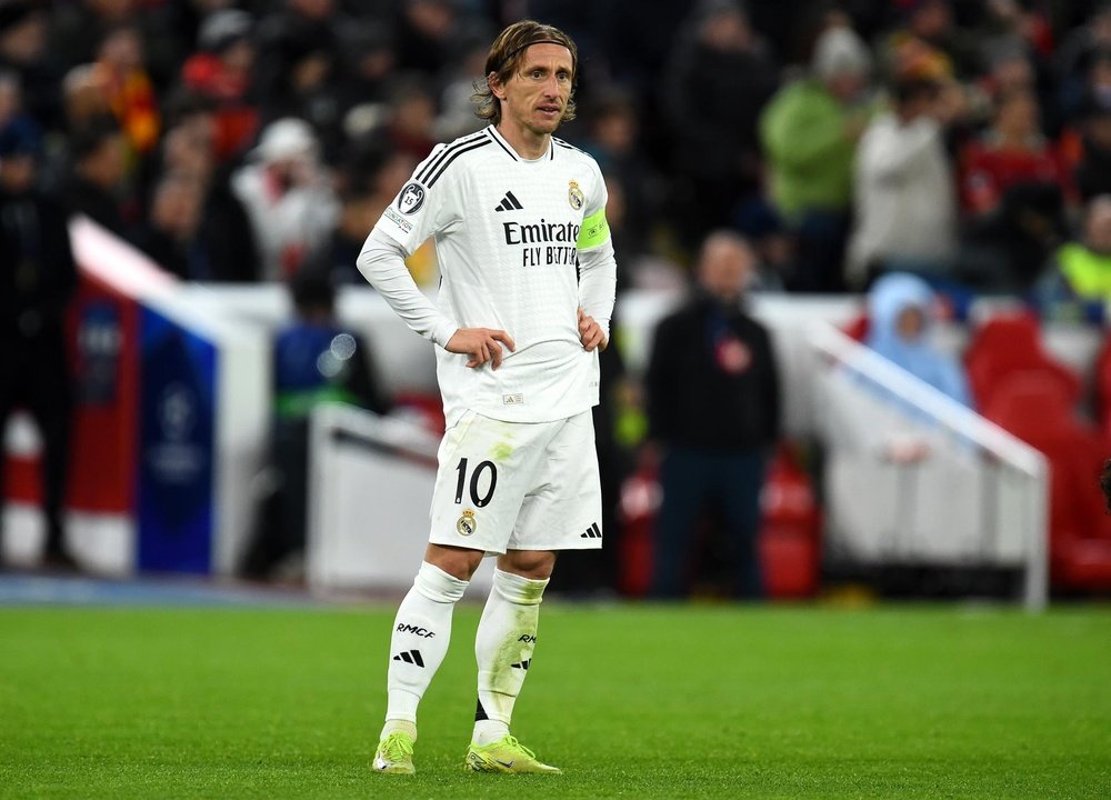 Il Real Madrid recupera Modric. AFP