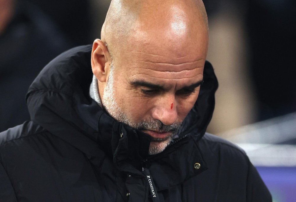 Pep Guardiola is enduring his worst spell of his career as City manager. EFE