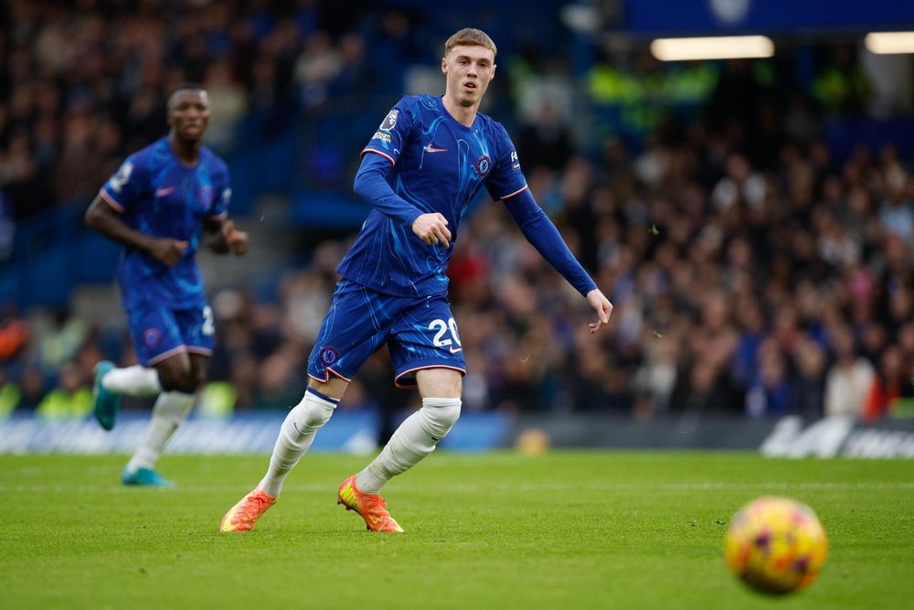 Cole Palmer joueur de Chelsea. EFE/EPA/DAVID CLIFF
