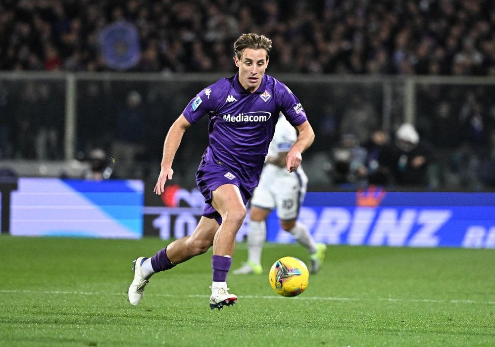 Edoardo Bove is well after collapsing in Fiorentina vs Inter. EFE