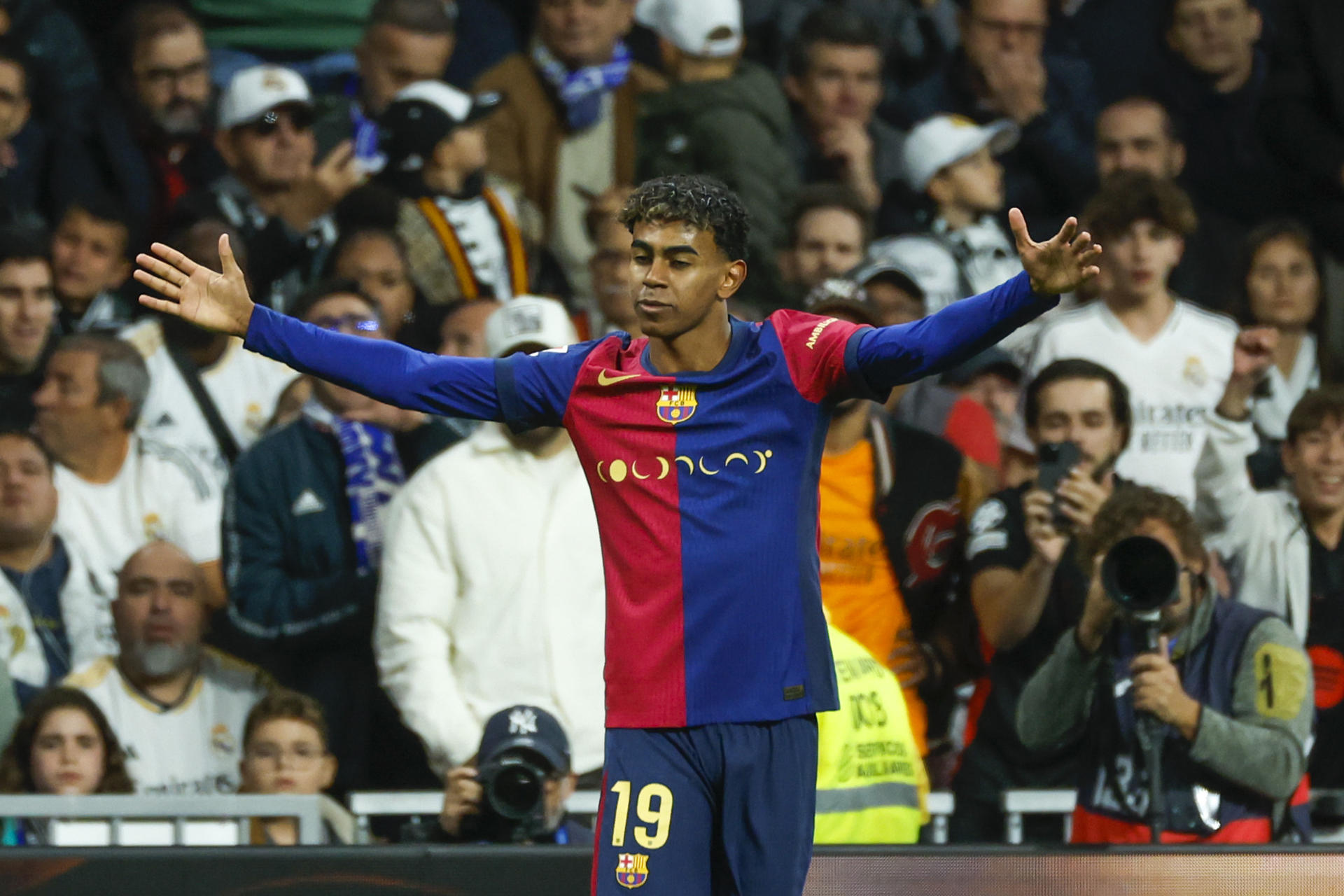 Minor banned for a year over racist abuse aimed at Yamal at the Bernabeu