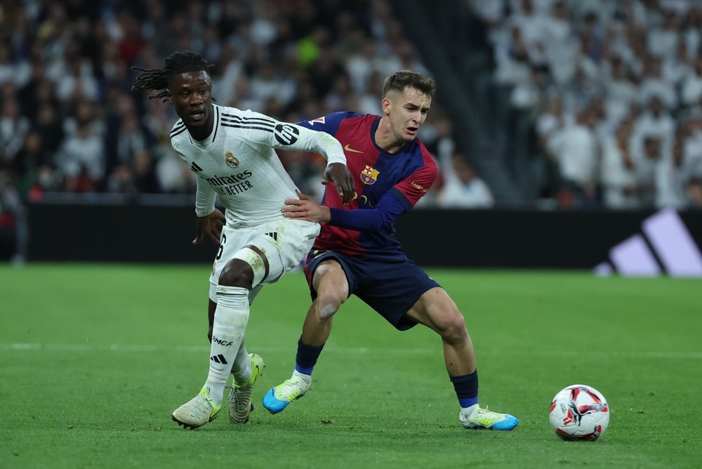 Camavinga back in the Madrid squad. EFE
