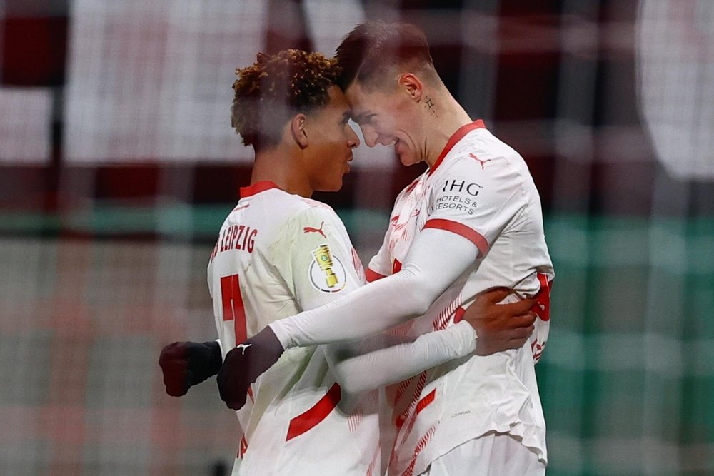 Benjamin Sesko has a gentleman's agreement in place with Leipzig. EFE