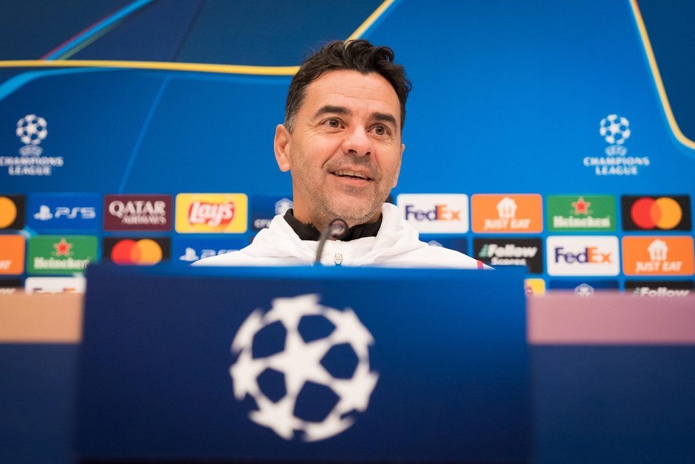 Girona coach praised the Reds momentum before facing them in the Champions League. EFE