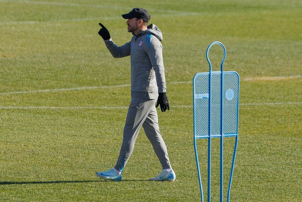 Atletico face Osasuna on Sunday. EFE