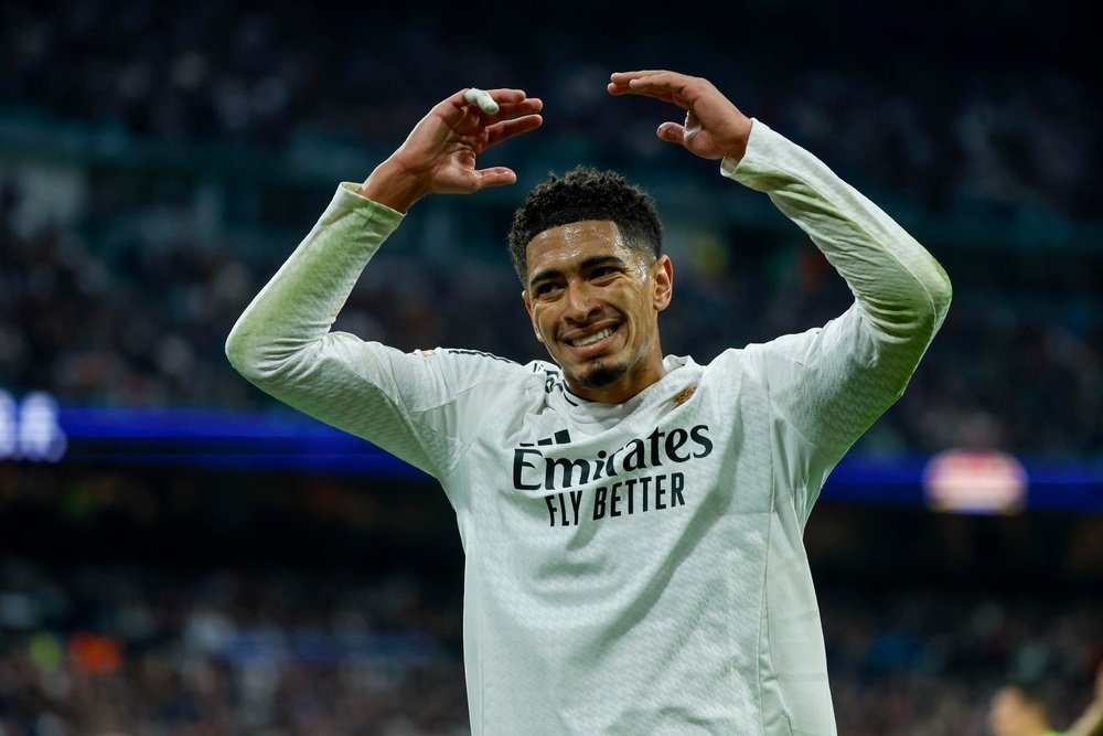 Bellingham hizo cuatro goles y dos asistencias. EFE