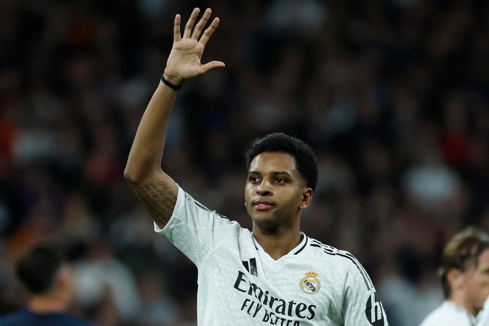 Guardiola is keen to bring Rodrygo to the Etihad. EFE