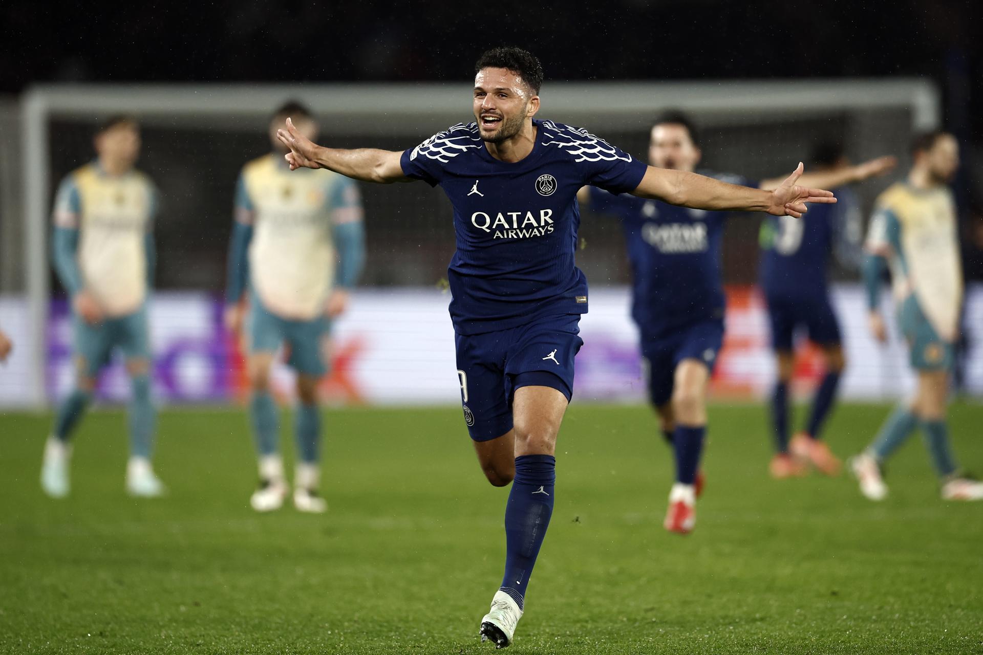 Gonçalo Ramos, con el PSG