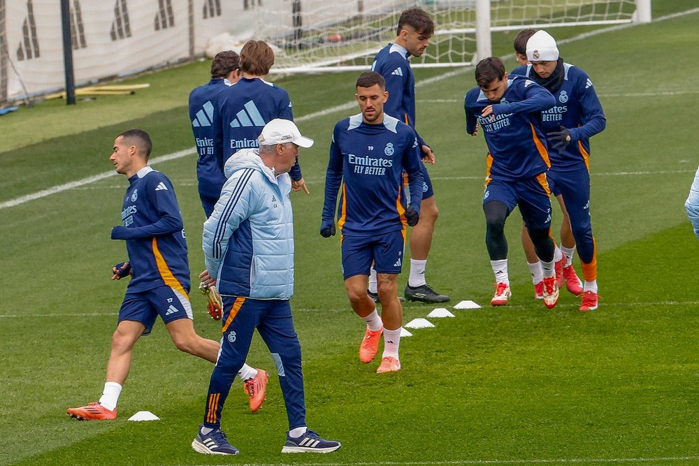 Madrid volta aos trabalhos. EFE