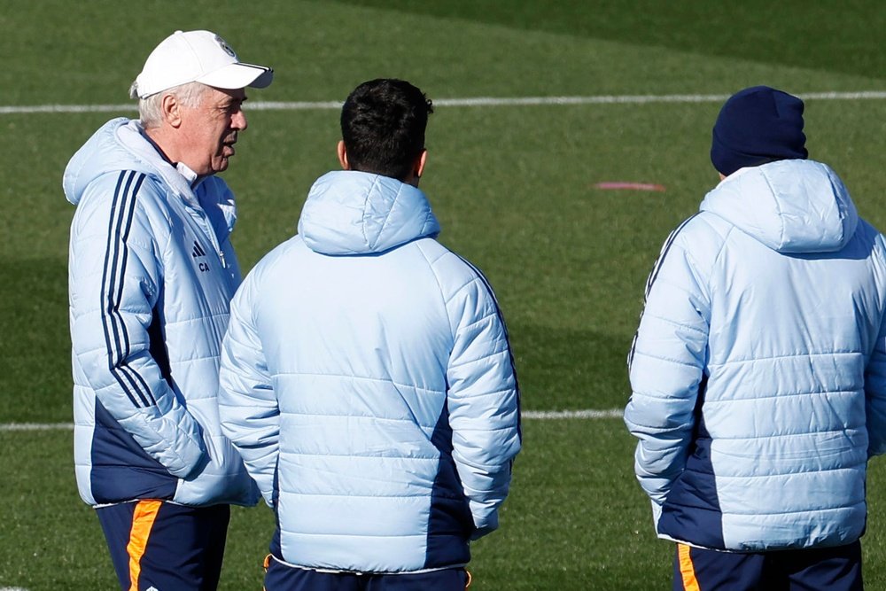 Le Real Madrid avec pas mal d'absent. EFE