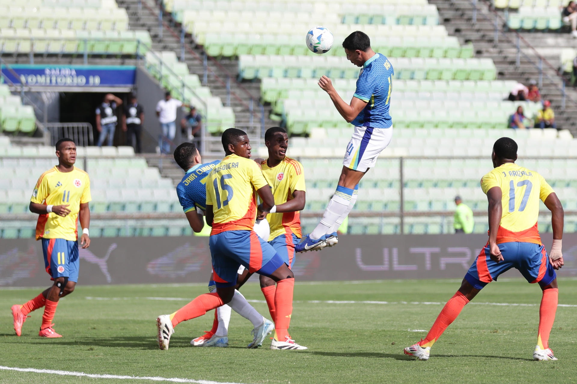 Actualidad del día en el fútbol colombiano a 10 de febrero de 2025. EFE/Ronald Peña