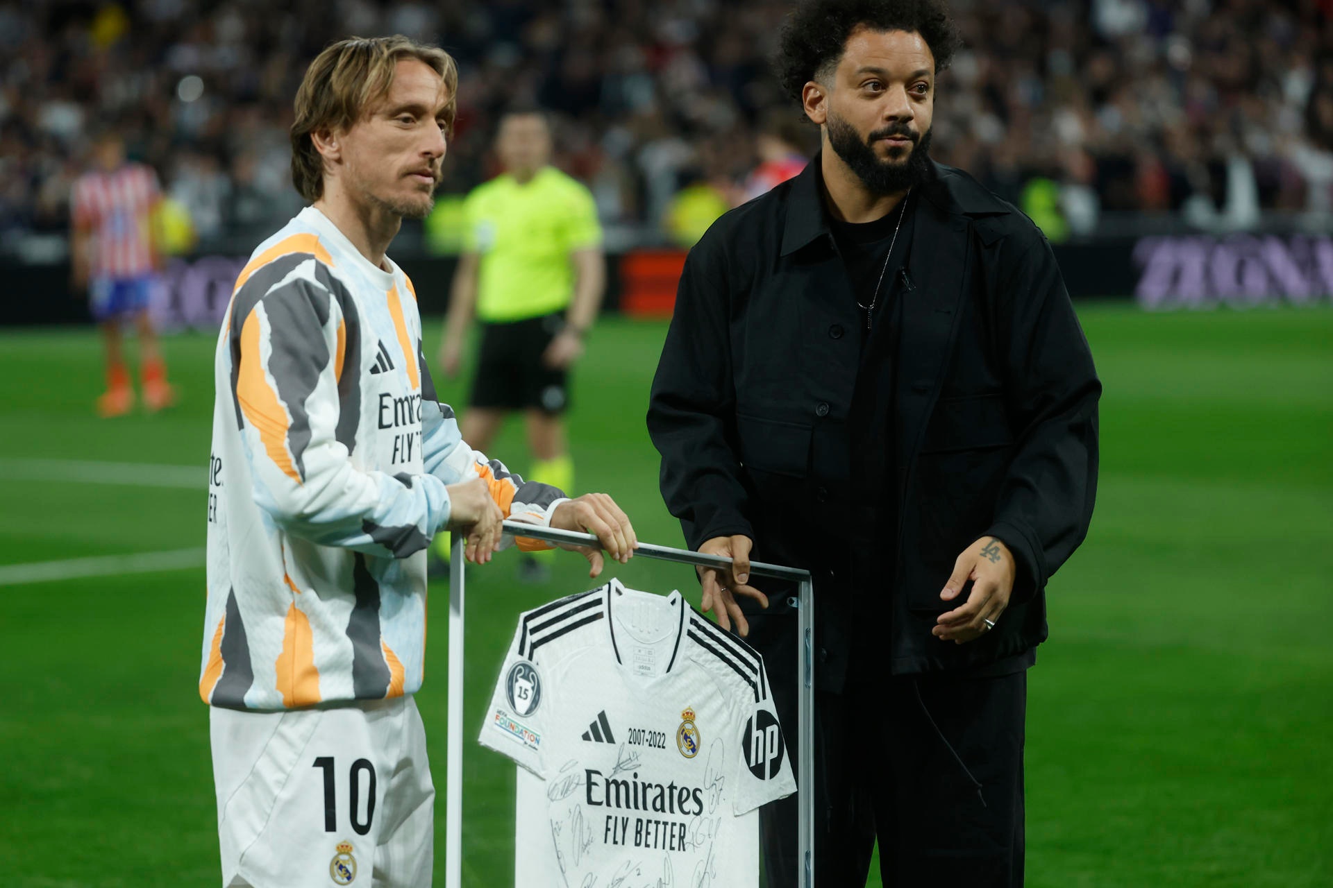 Real Madrid bid farewell to icon Marcelo with tribute at Bernabeu