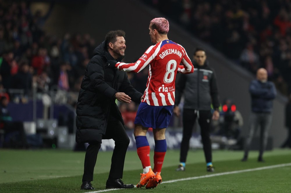 Griezmann, tra il Wanda Metropolitano e Hollywood. EFE