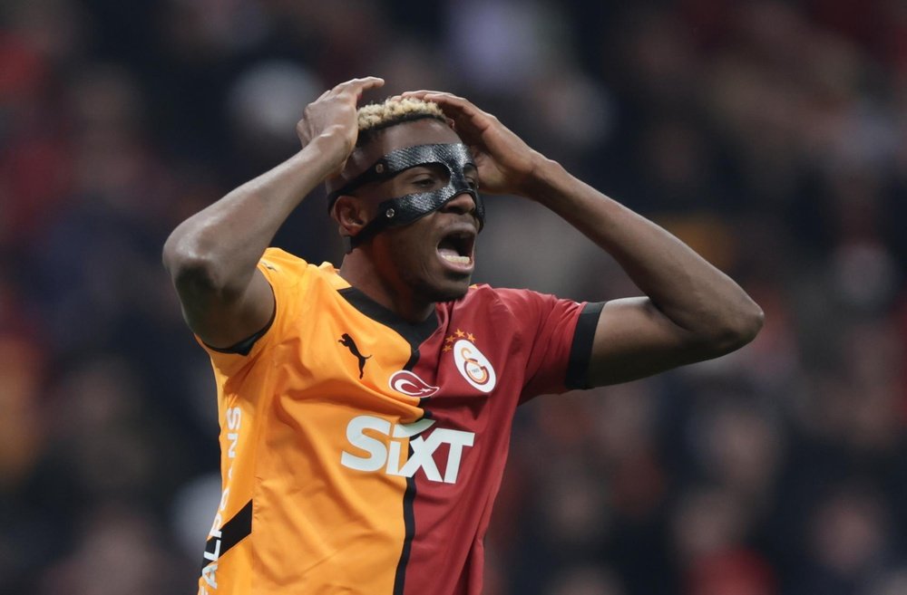 Victor Osimhen est la principale cible du Manchester United. EFE