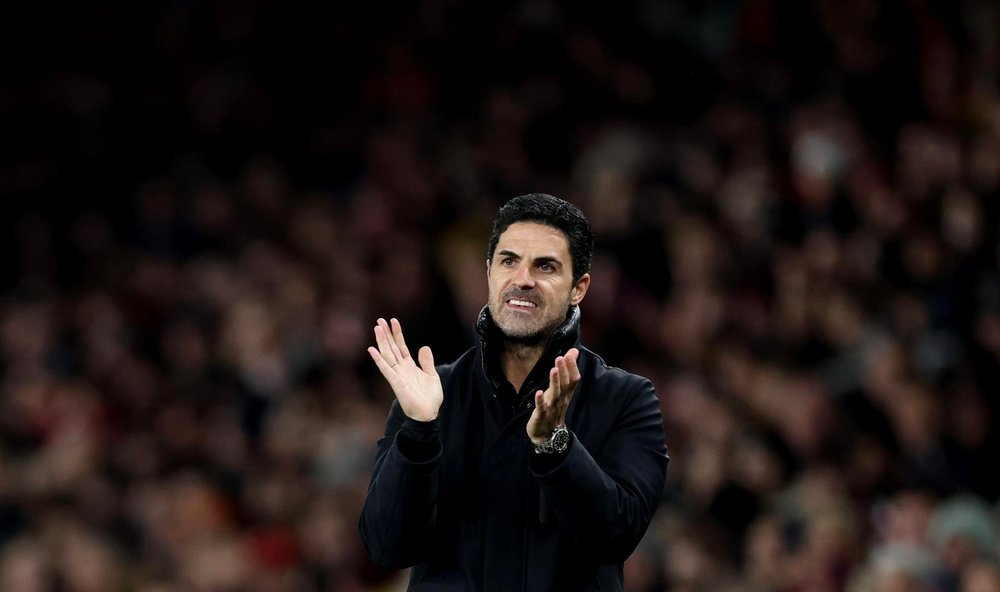 Arteta commenta l'infortunio di Gabriel. EFE