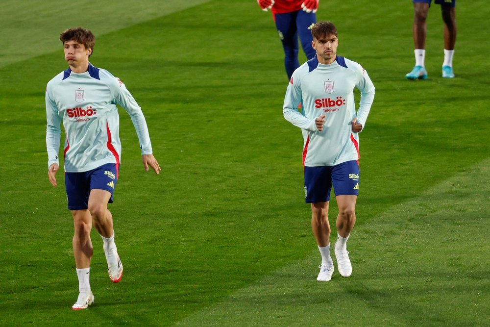 I tre esclusi della Spagna per la partita contro l'Olanda. EFE