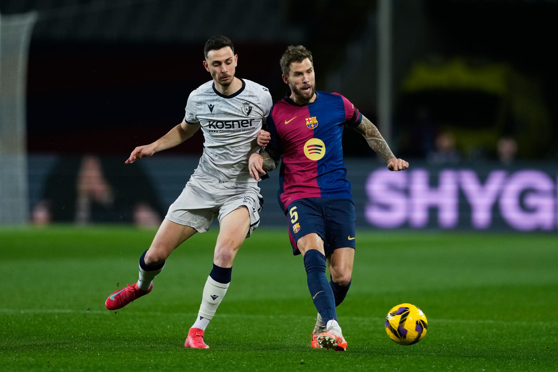 Íñigo fue baja contra el Betis. EFE