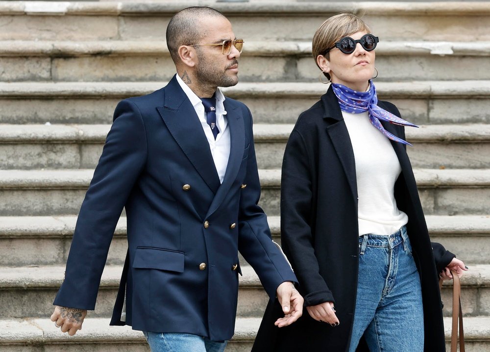 Alves fue absuelto de una pena de cuatro años y medio de cárcel. EFE