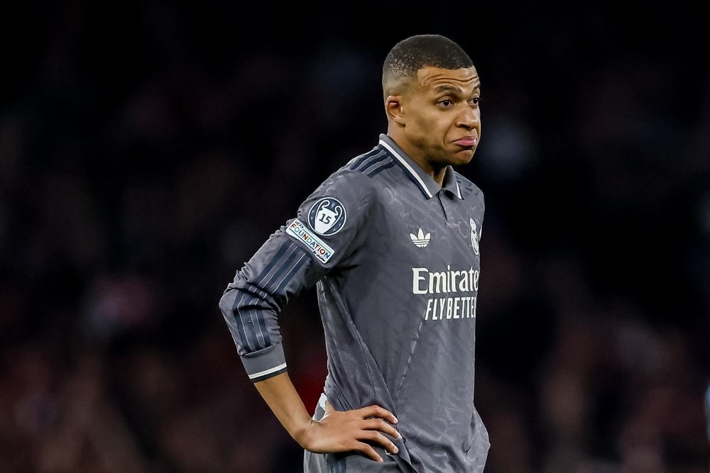 Kylian Mbappé croit en la Remontada au Bernabéu. EFE