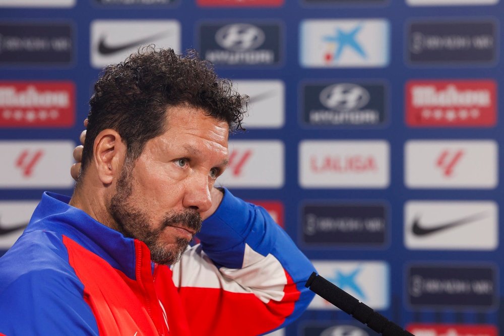 Simeone claimed that his team is not out of the La Liga title race yet. EFE