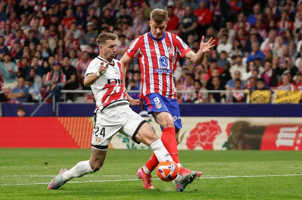Sorloth parla della sua tappa all'Atletico. EFE