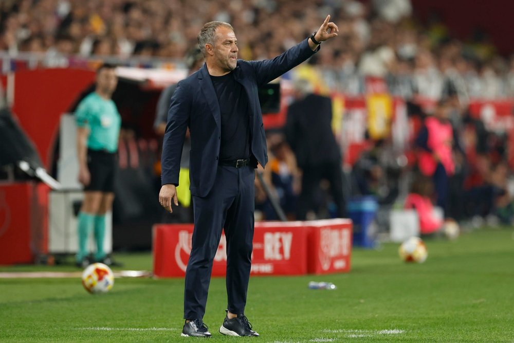Barcelona have scored 109 goals under Flick's guidance. EFE