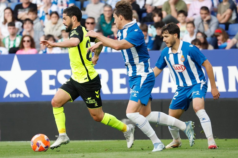 LaLiga denuncia mecherazos en el Espanyol-Betis. EFE/Andreu Dalmau