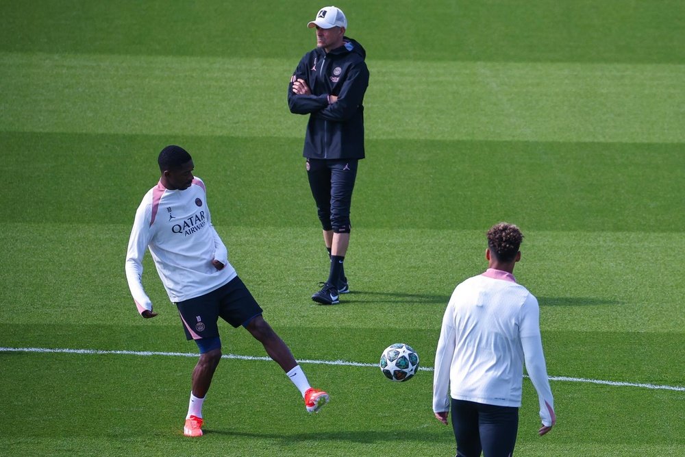 La liste des convoqués du PSG pour la finale de Ligue des Champions. EFE