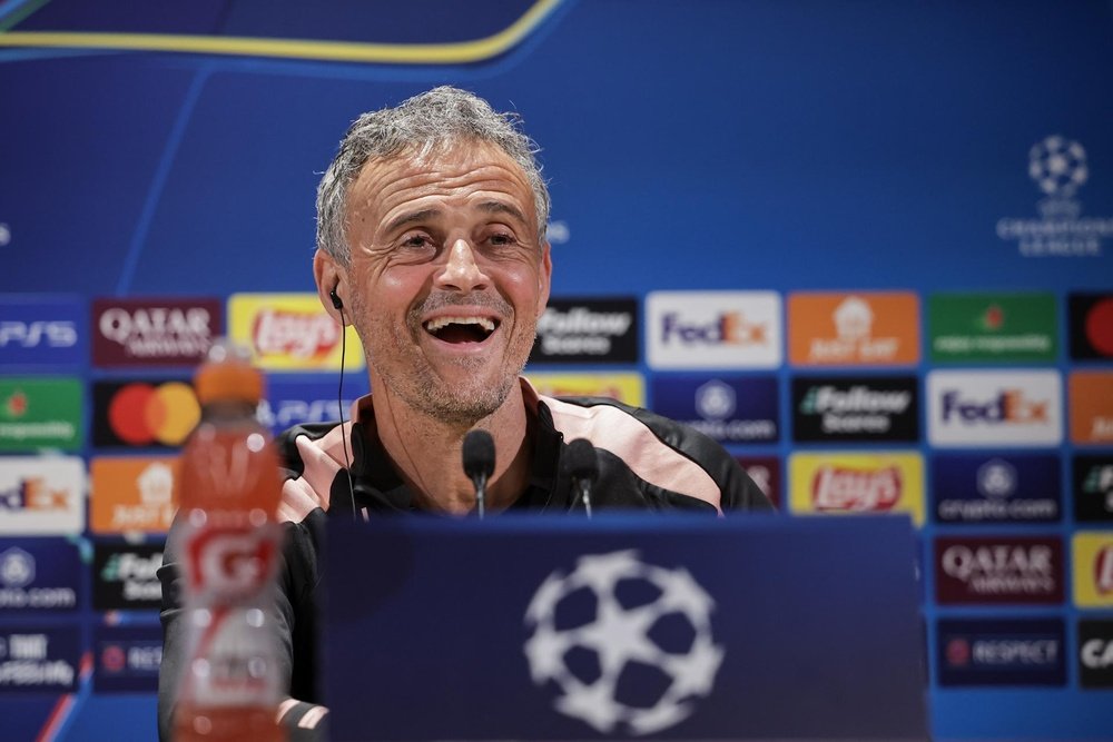 Enrique said PSG are deservingly in the semi-finals. EFE