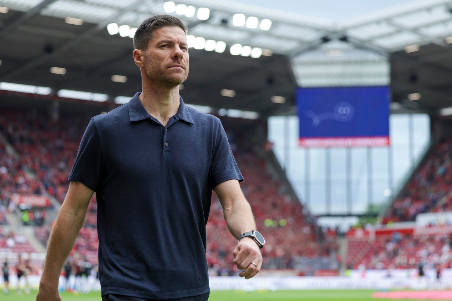 Le premier défi express de Xabi Alonso. EFE