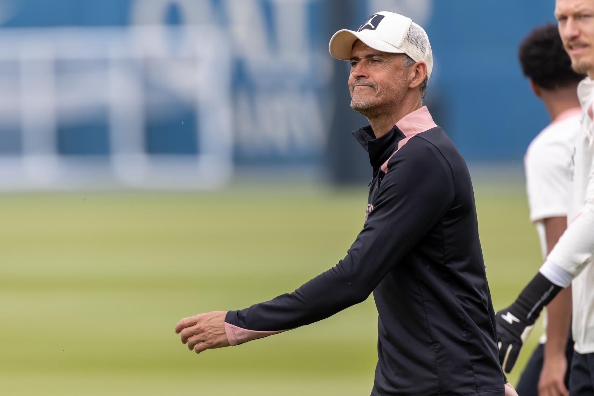 Luis Enrique has underlined PSG's ambition to go all the way in the tournament. EFE