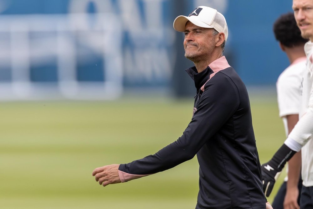 Luis Enrique has underlined PSG's ambition to go all the way in the tournament. EFE