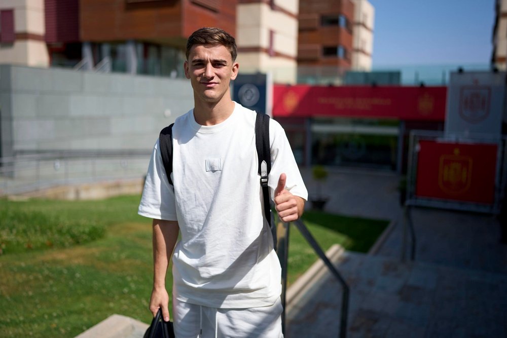 Gavi returned to the Spanish national team. EFE