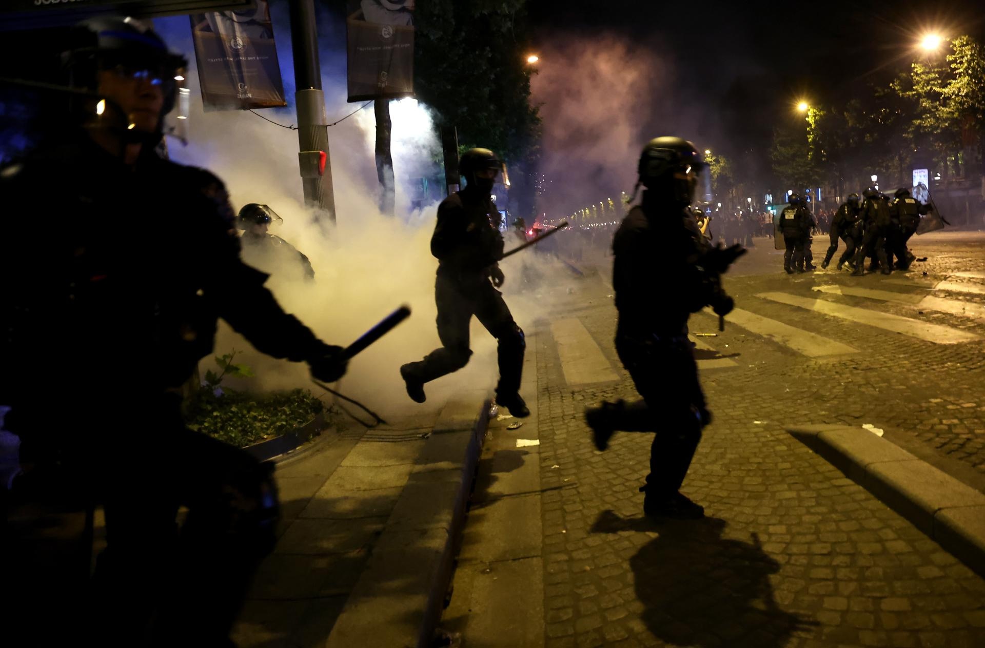 A la cárcel ocho de los detenidos por las revueltas tras la Champions del PSG