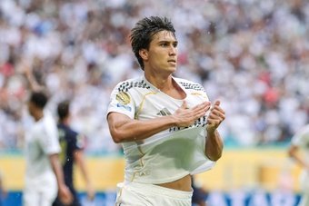Young striker Gonzalo Garcia is having a great CWC. EFE