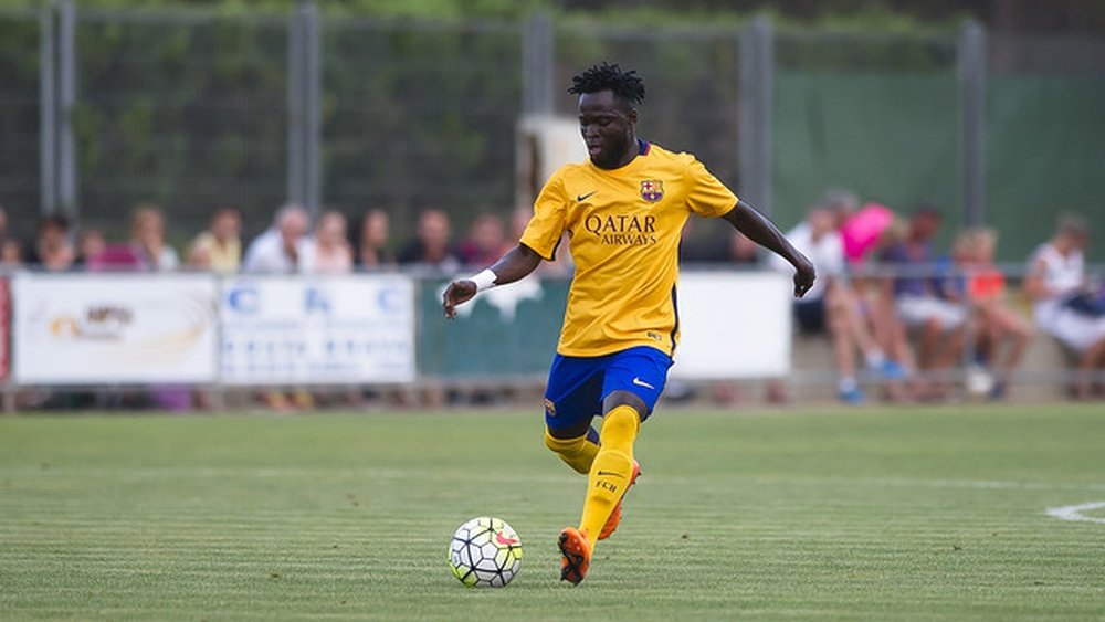 Agostinho Cá no ha jugado ningún minuto en el Lleida Esportiu en toda la temporada. FCBarcelona