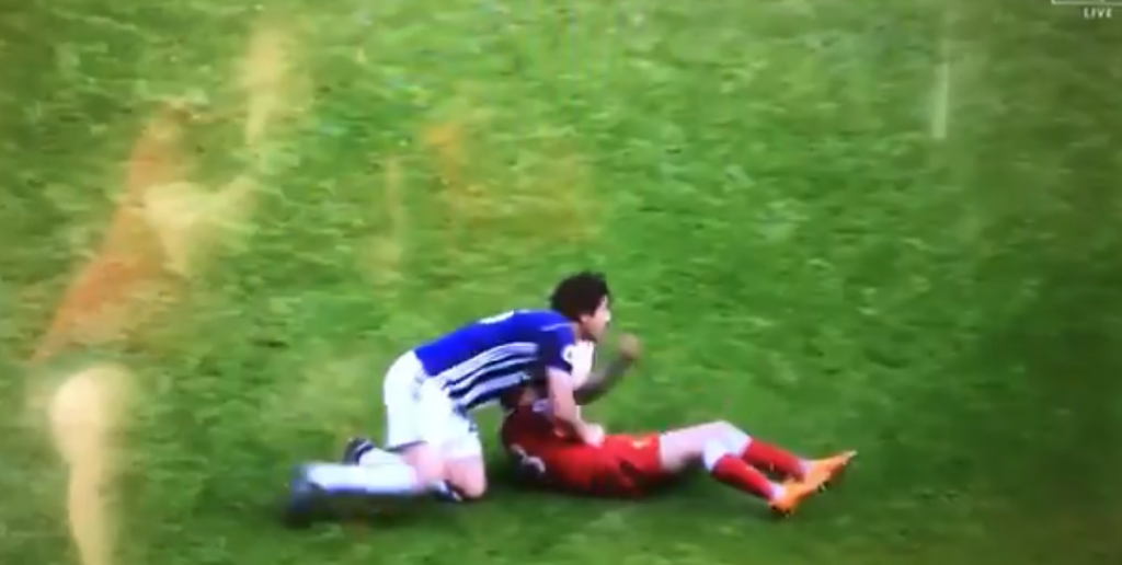 West Brom's Hegazi escapes punishment over Ings punch