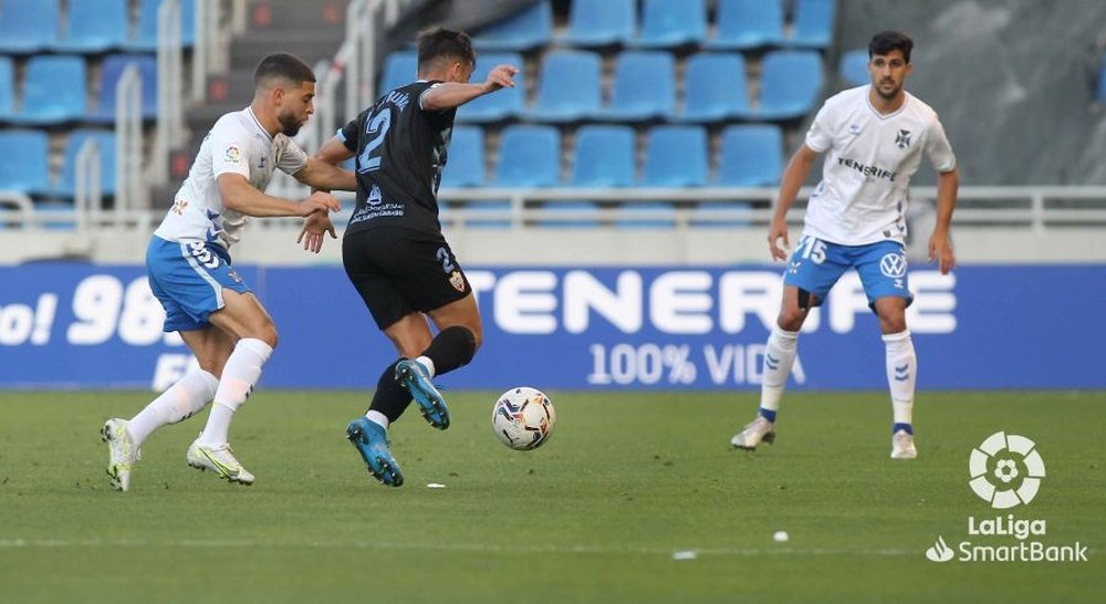 El Almería ganó 0-1 ante el Tenerife. LaLiga
