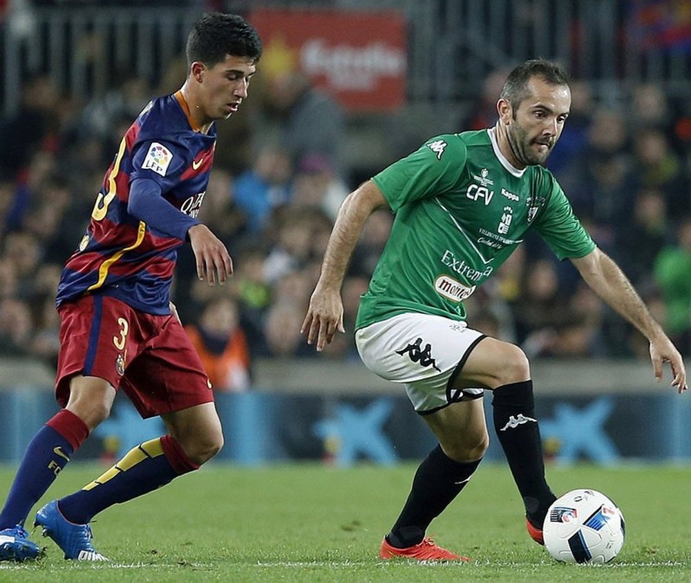 Aitor Cantalapiedra jugó un par de partidos con el primer equipo. EFE