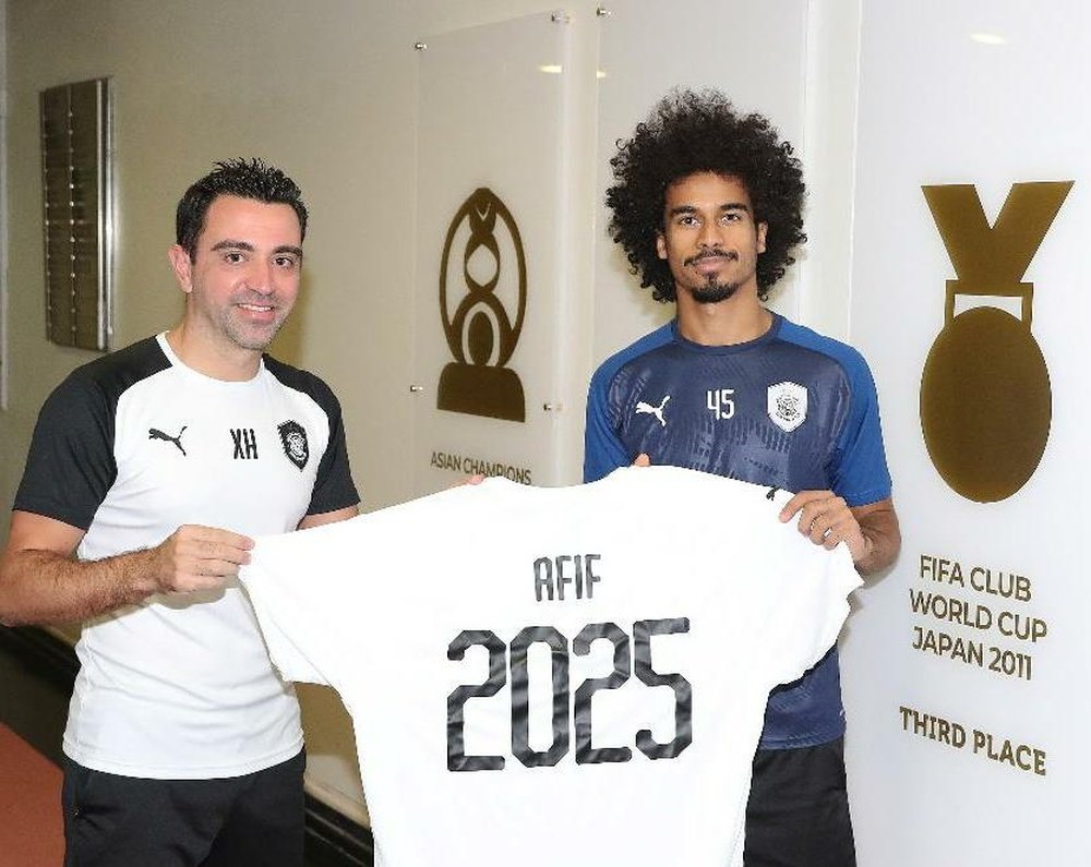 Akram Afif firma por el Al Sadd tras tres años cedidos. Twitter/AlsaddSC