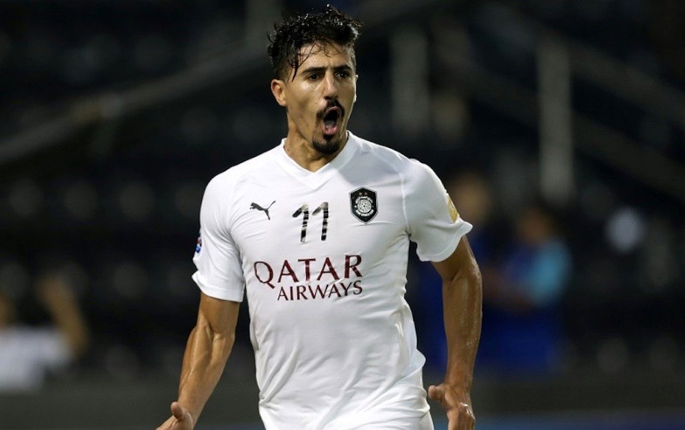 Baghdad Bounedjah lleva once goles en apenas 20 días. AFP/Archivo