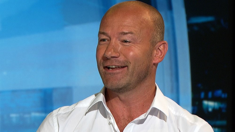 Alan Shearer está triste. BBC