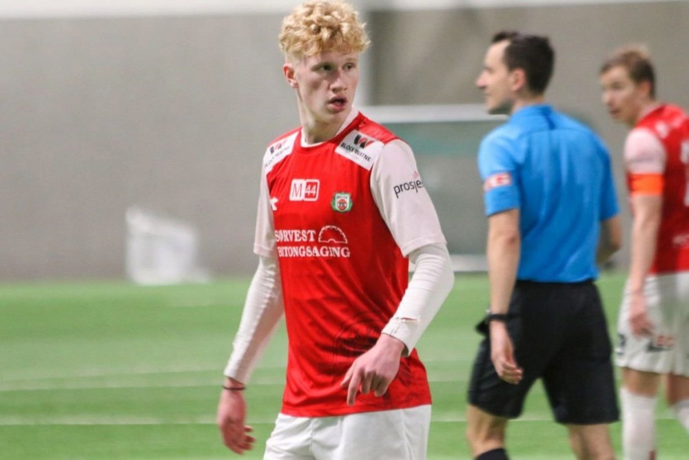 Haaland's cousin made his debut. BryneFK/SvennOlavSele