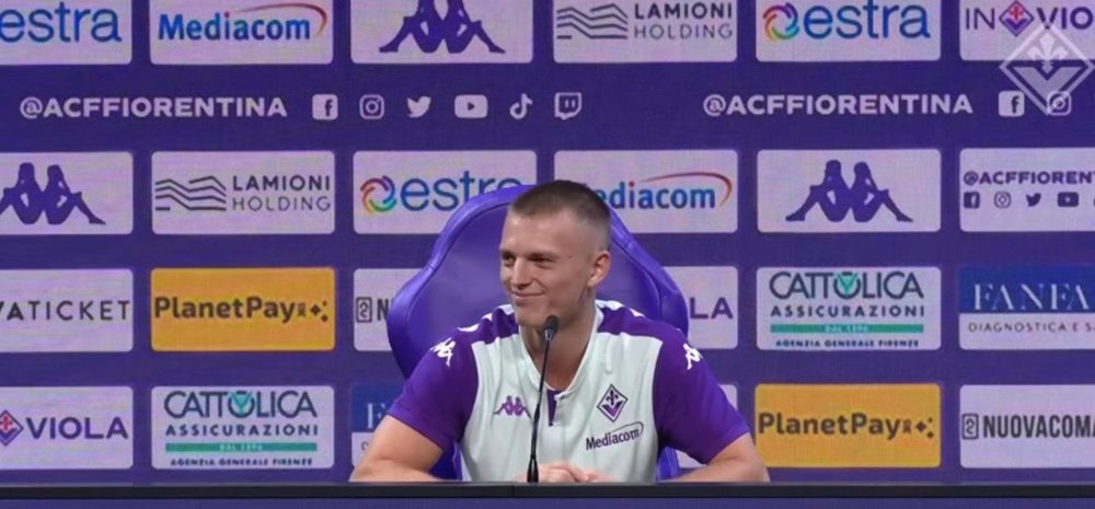 Albert Gudmundsson will face trial in Reykjavik next week. YouTube/ACFFiorentina