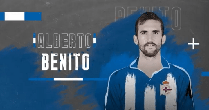 Alberto Benito, nuevo lateral derecho del Deportivo
