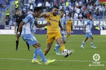 El Málaga ganó a la Ponferradina. LaLiga