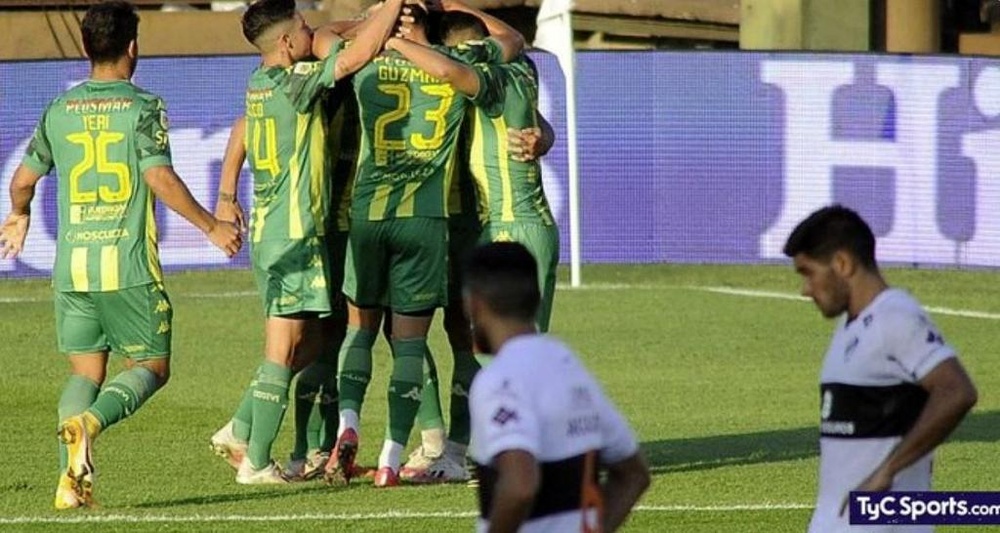 Aldosivi venció 0-2 a Platense en la jornada 11. Captura/TyCSports