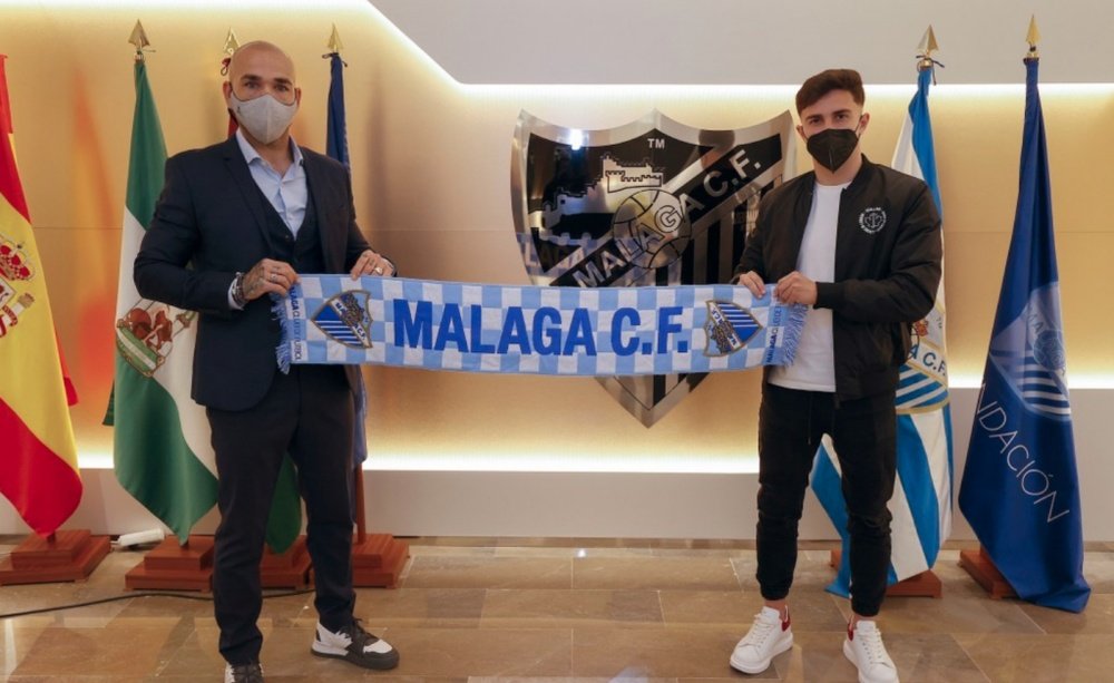 Ale Benítez, malaguista hasta 2022. MálagaCF