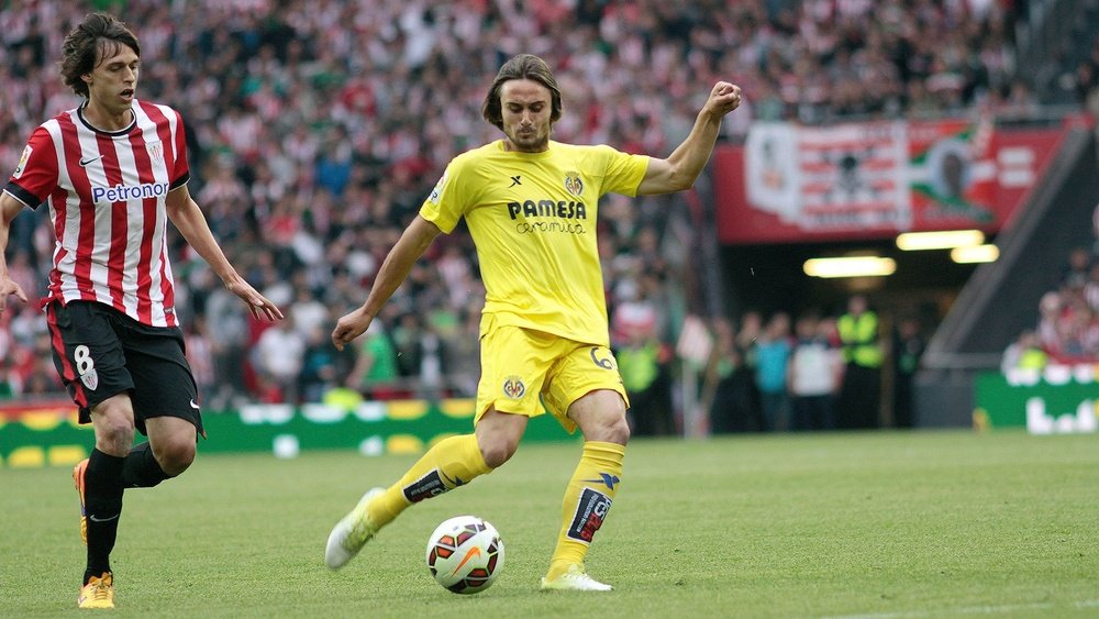 Aleix García, extremo del Villarreal. VillarrealCF